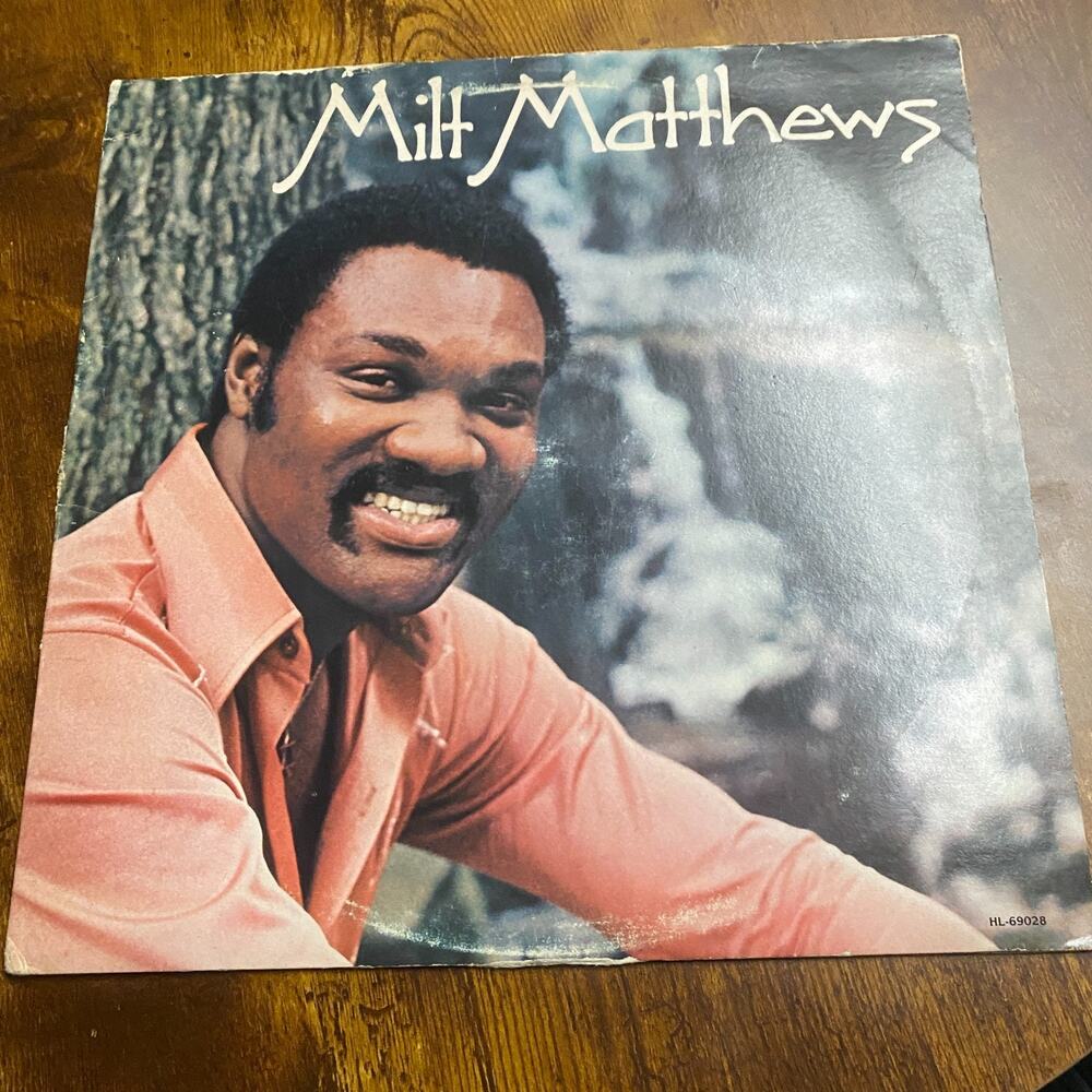 Milt Matthews - Self Titled - Vinyl Record Lp